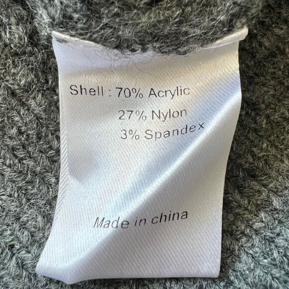 L’Agence Sweater Vest Extra Small Pullover With Shoulder Pads Gray - Picture 5 of 10